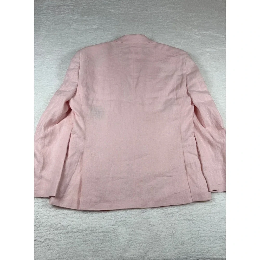 Tommy Hilfiger Men's 38S Linen Sport Coat Light Pink Conrad Blazer NWT $295